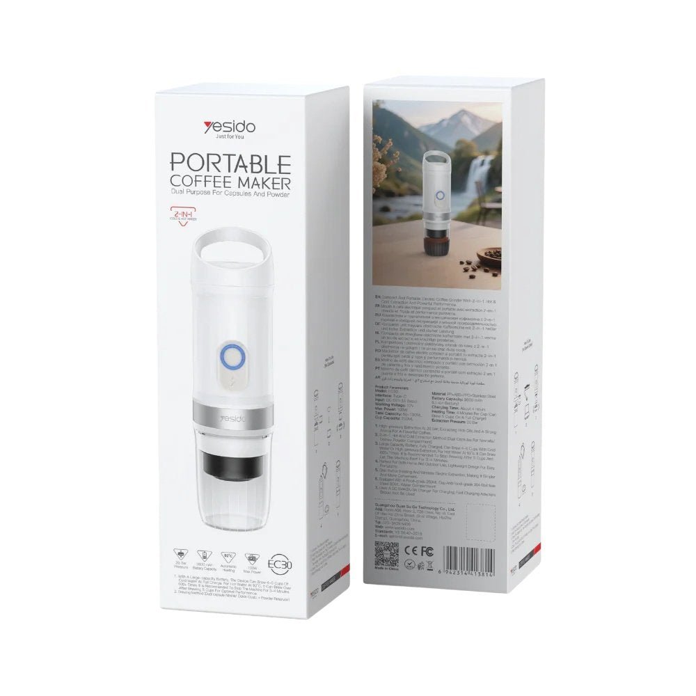 Portable Coffee Maker Yesido EC30 — foto 2