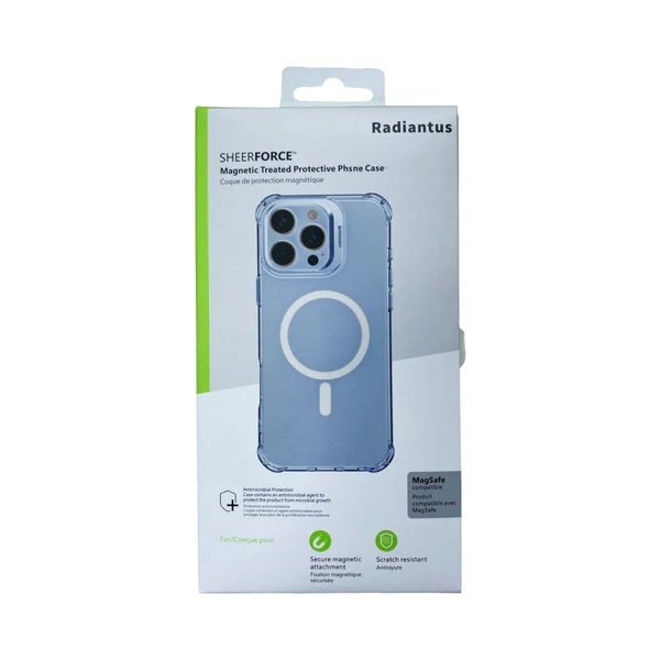Estuche SheerForce con magsafe Samsung S23 ultra bracket color transparente