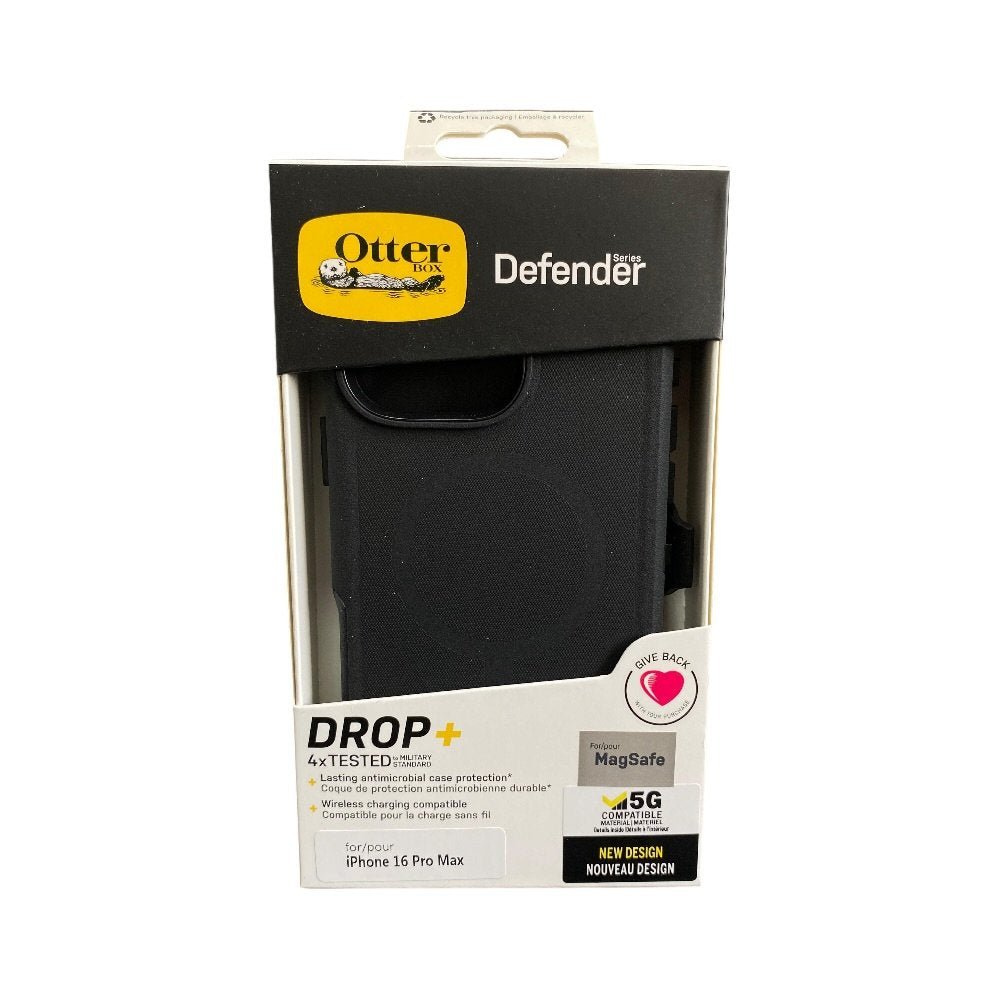 Estuche Otterbox Defender Magsafe Iphone 16 pro max negro
