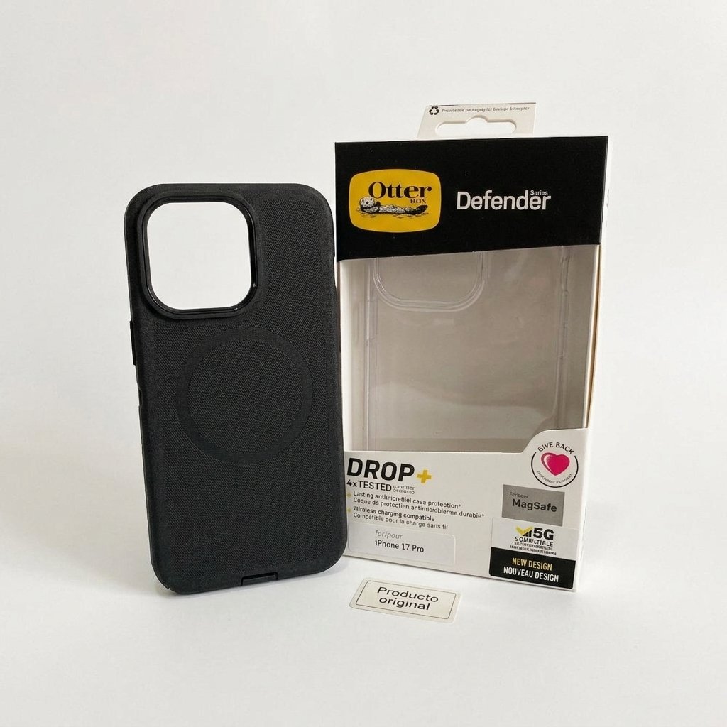 Estuche Otterbox Defender Magsafe Iphone 17 pro negro — foto 3