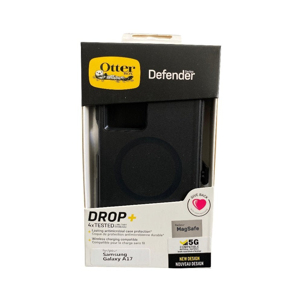 Estuche Otterbox Defender Magsafe Samsung A17 negro