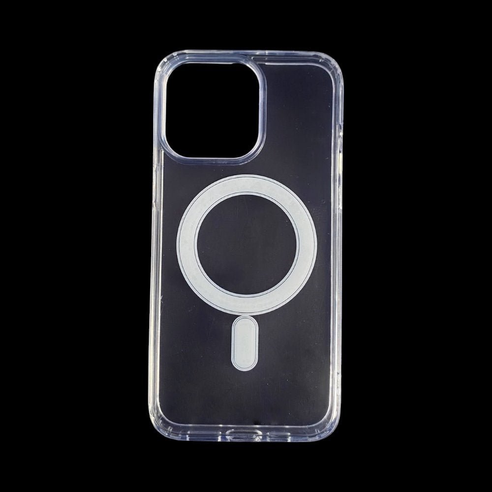 Estuche el rey botones gris color trasparente con magsafe iphone 14 pro max
