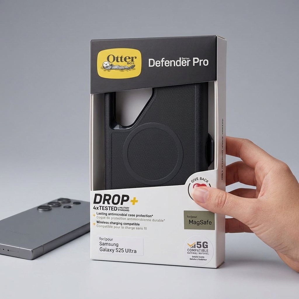 Estuche Otterbox Defender Magsafe samsung s25 ultra — foto 7